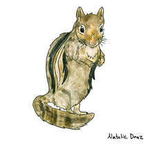 Load image into Gallery viewer, Chipmunk - ART PRINT
