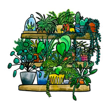 Load image into Gallery viewer, Plant Shelf - ART PRINT
